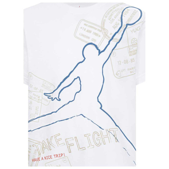 Jordan Παιδική κοντομάνικη μπλούζα Flight Stamps SS Tee Jordan Παιδική κοντομάνικη μπλούζα Flight Stamps SS Tee
